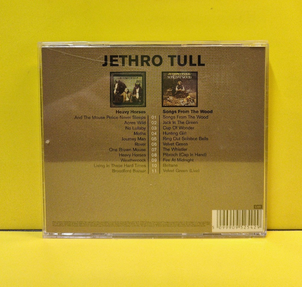 Jethro Tull - Heavy Horses / Songs From The Wood - 2011 - 5099909525429 - Used - EX - CDs - 2xCD - Remastered - European Import