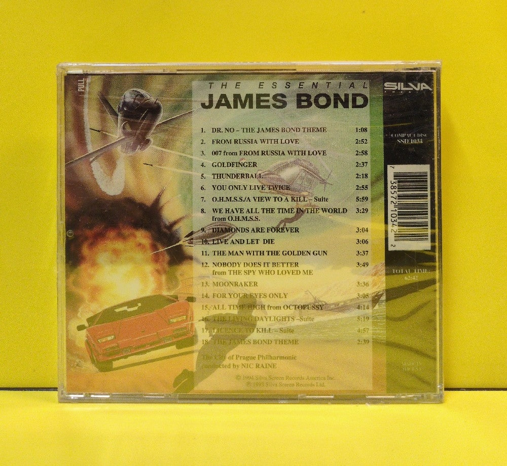 The City Of Prague Philharmonic - The Essential James Bond - 1994 - SSD 1034 - New - Sealed - CDs