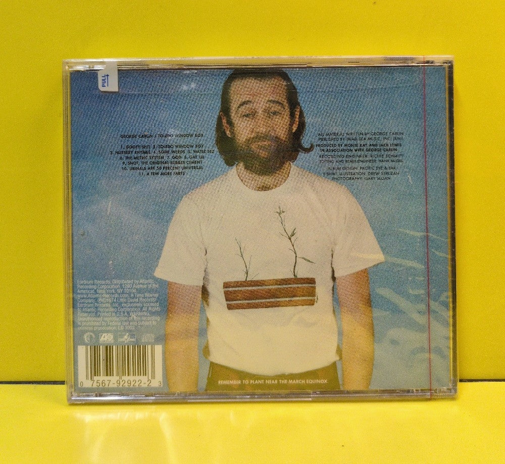 George Carlin - Toledo Window Box - 92922-2 - New - Sealed - CDs