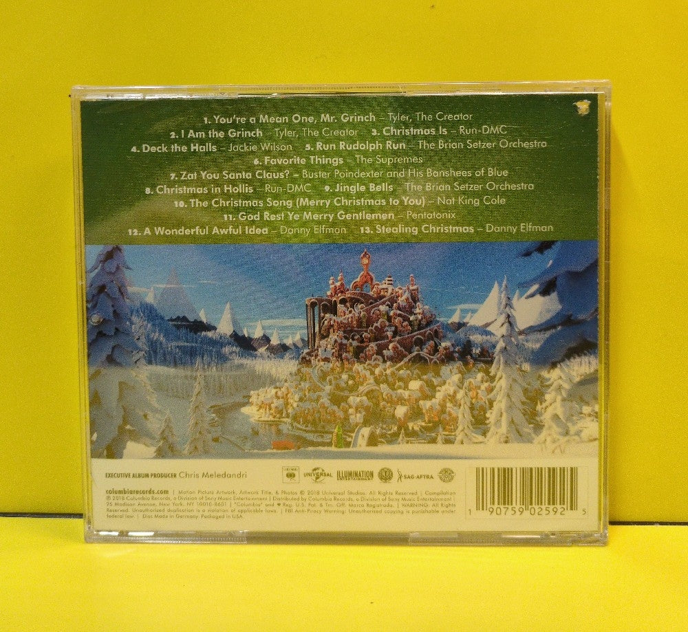 Various - Dr. Seuss' The Grinch (Original Motion Picture Soundtrack) - 2018 - 19075902592 - New - Sealed - CDs