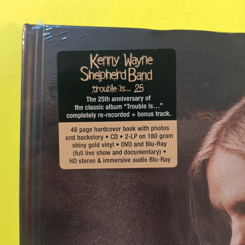 Kenny Wayne Shepherd Band - Trouble is...25 Deluxe BOOK Gold 2LP CD DVD - 2022 PRD76885 New Sealed