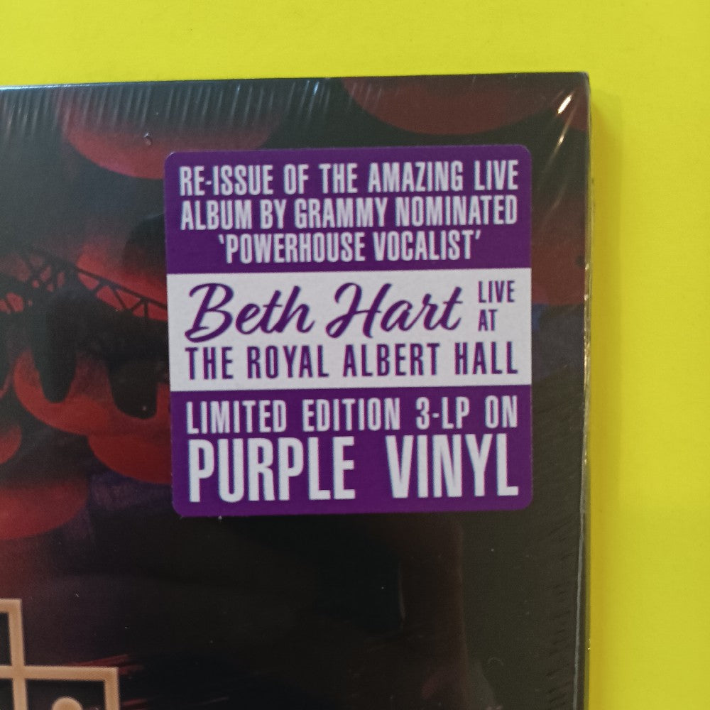 Beth Hart - Live At The Royal Albert Hall PURPLE 3LP - 2023 - PRD756714 - New - Sealed - Vinyl