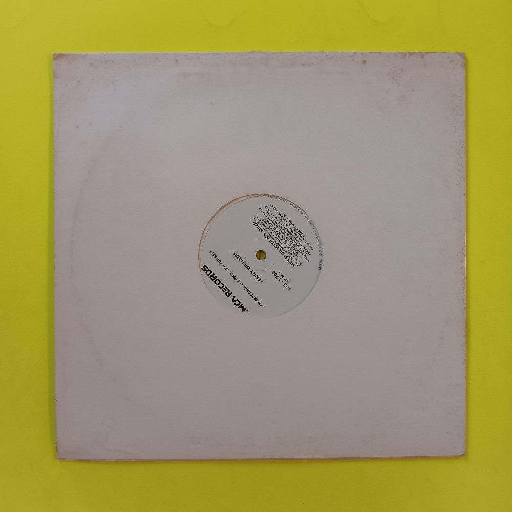 Lenny Williams - Messing With My Mind 12" Promo - 1980 - L33-1703 - Used - VG++ - Vinyl