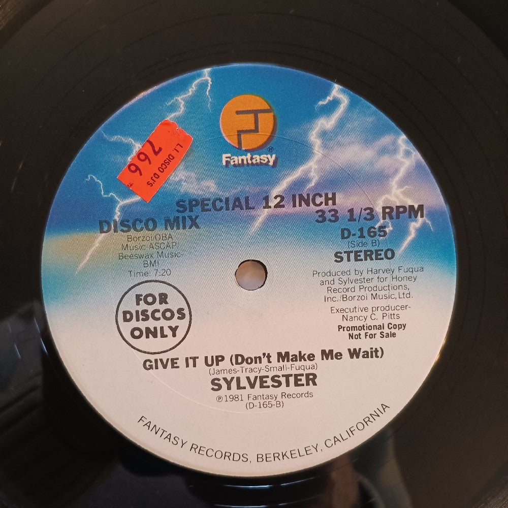 Sylvester - Here Is My Love 12" Promo - 1981 - D-165 - Used - VG++ - Vinyl