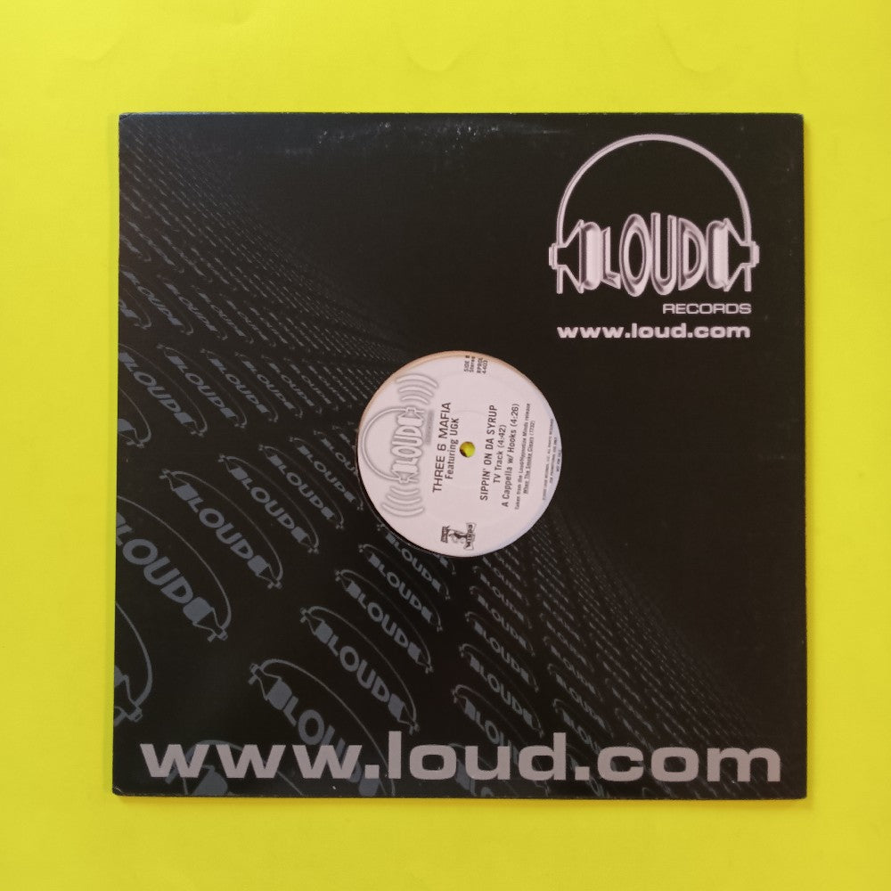 Three Six Mafia - Sippin On Da Syrup 12" PROMO - 2000 - RPROLP 4403 - Used - EX - Vinyl