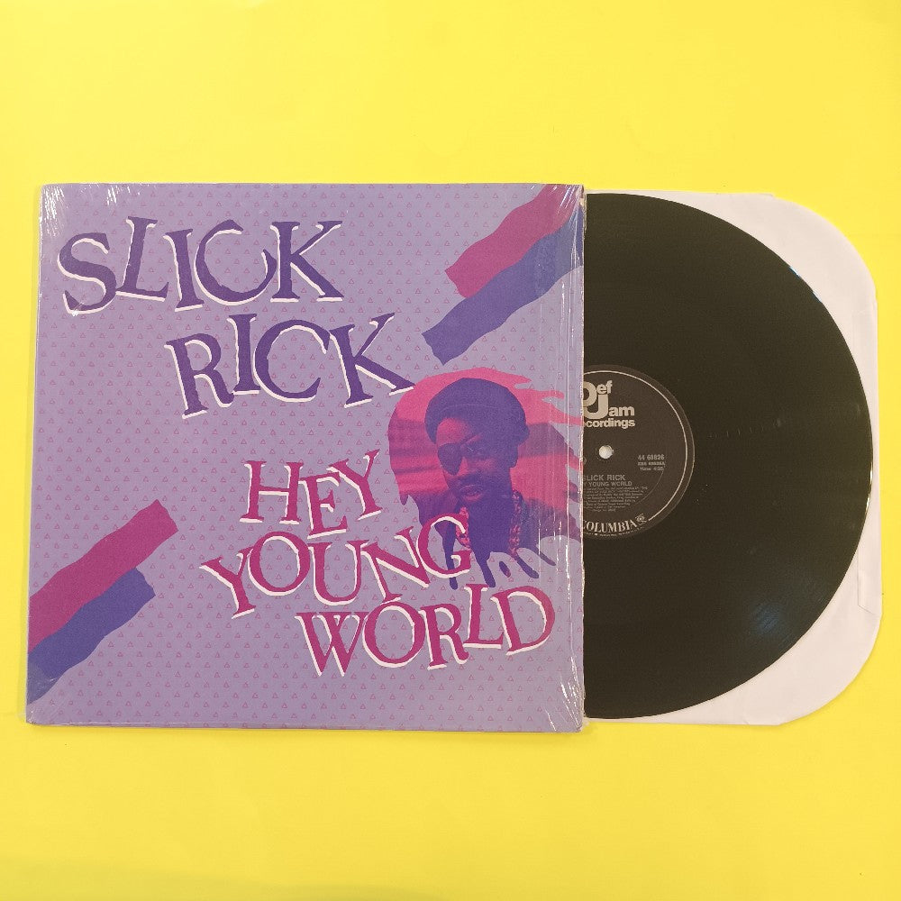 Slick Rick - Hey Young World 12" SHRINK - 1989 - 44 68826 - Used - EX - Vinyl