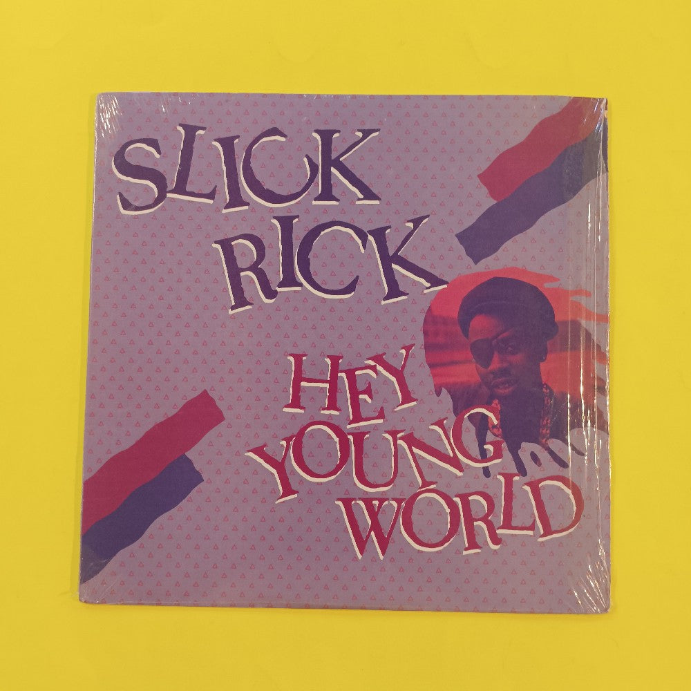 Slick Rick - Hey Young World 12" SHRINK - 1989 - 44 68826 - Used - EX - Vinyl