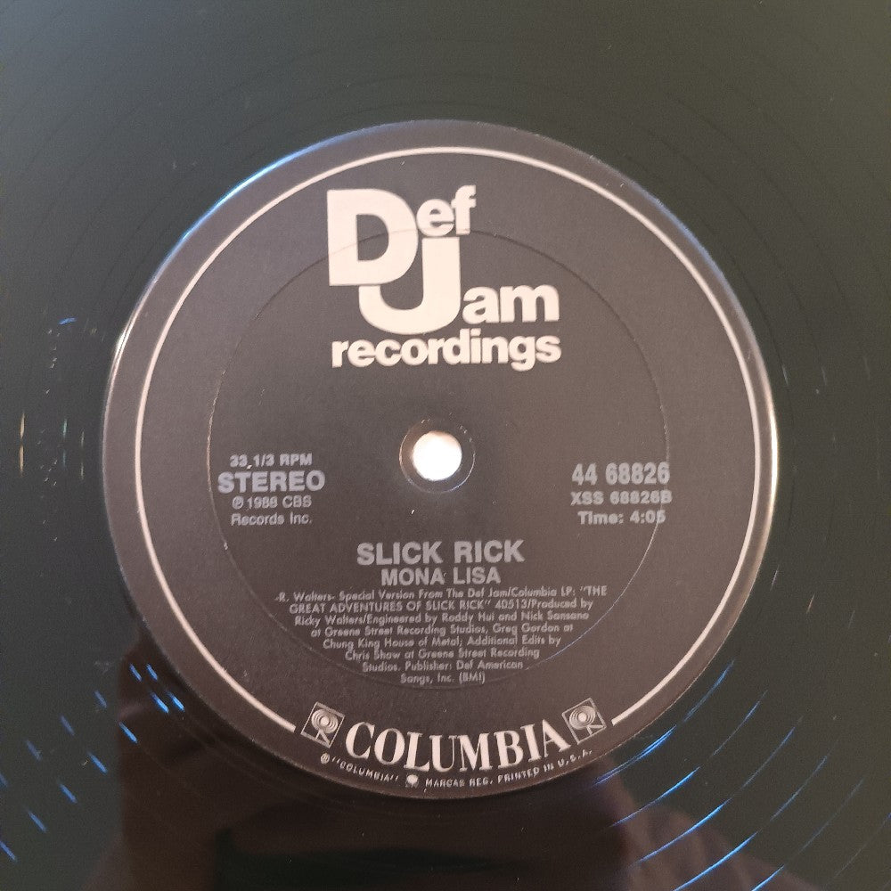 Slick Rick - Hey Young World 12" SHRINK - 1989 - 44 68826 - Used - EX - Vinyl