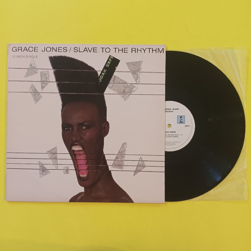 Grace Jones - Slave To The Rhythm 12" - 1985 - V 56012 - Used - EX - Vinyl