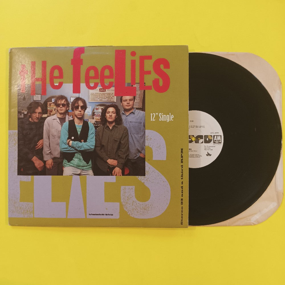 The Feelies - Invitation / White Light White Heat 12" - 1991 - 75021 72271 - Used - VG++ - Vinyl