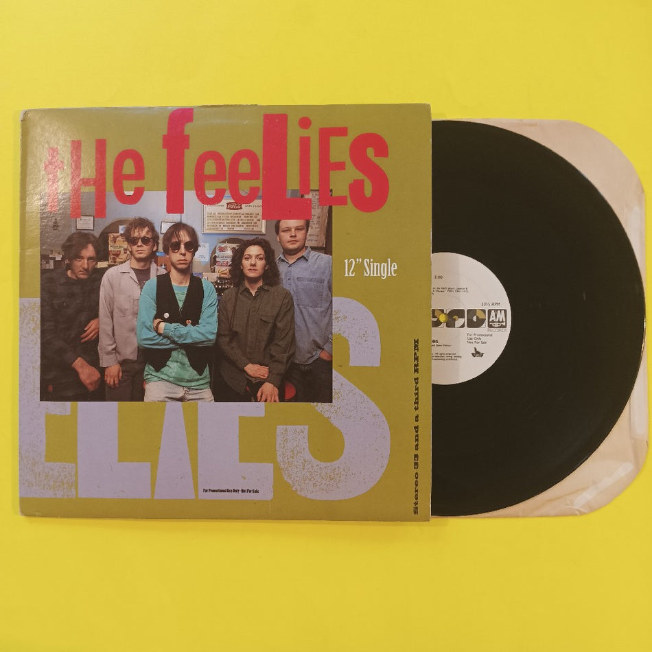 The Feelies - Invitation / White Light White Heat 12" - 1991 - 75021 72271 - Used - VG++ - Vinyl