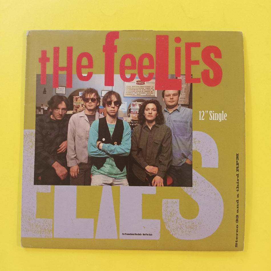 The Feelies - Invitation / White Light White Heat 12" - 1991 - 75021 72271 - Used - VG++ - Vinyl