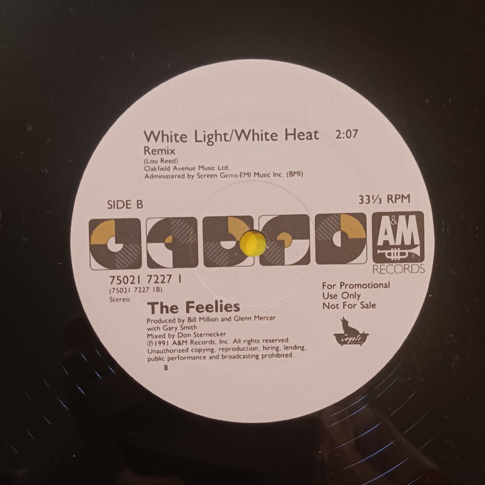 The Feelies - Invitation / White Light White Heat 12" - 1991 - 75021 72271 - Used - VG++ - Vinyl