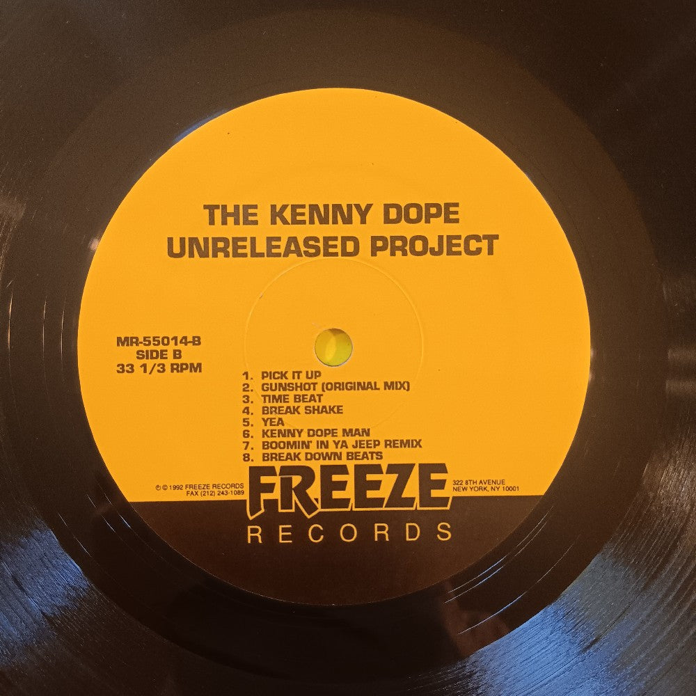 Kenny Dope - The Unreleased Project - 1993 - MRLP 55014 - Used - VG++ - Vinyl