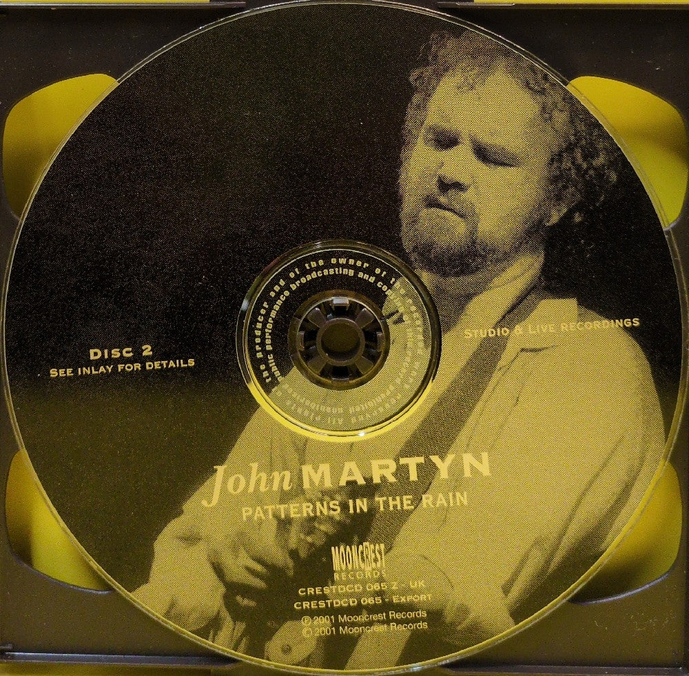 John Martyn - Patterns In The Rain - 2001 - CRESTDCD 065 Z - Used - EX - CDs - 2xCD - UK Import