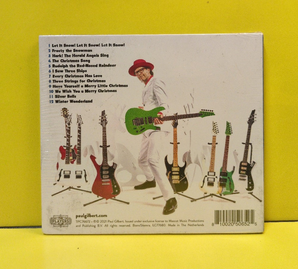Paul Gilbert - 'Twas - 2021 - TPC76672 - New - Sealed - CDs - European Import