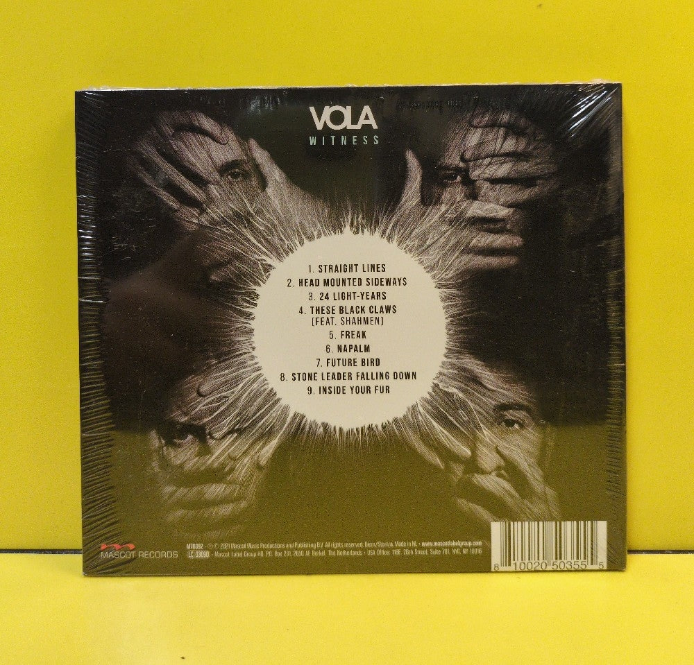 VOLA - Witness - 2021 - M 7639 2 - New - Sealed - CDs - Netherlands Import