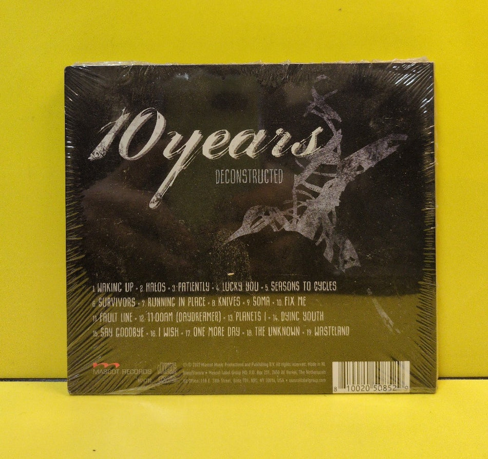 10 Years - Deconstructed - 2022 - M 76732 - New - Sealed - CDs - Limited Edition