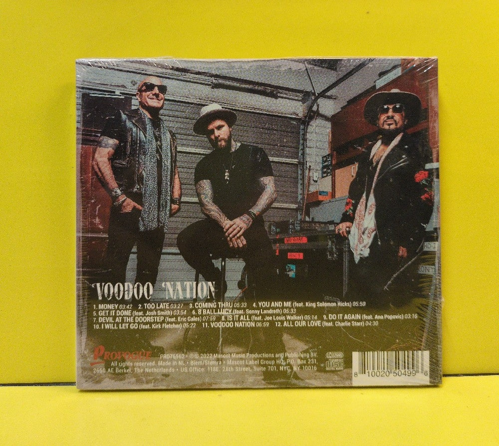 Supersonic Blues Machine - Voodoo Nation - 2022 - PRD76562 - New - Sealed - CDs - Digipak - European Import