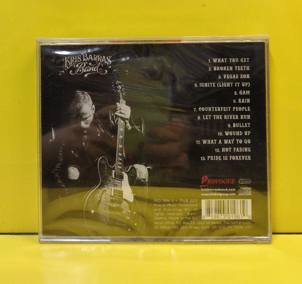Kris Barras Band - Light It Up - 2019 - PRD 7594 2 - New - Sealed - CDs - European Import