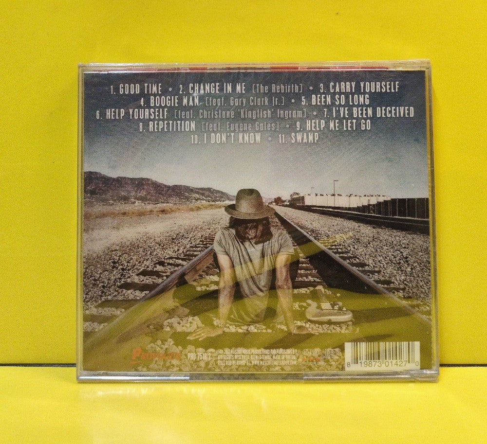 Eric Gales - Middle Of The Road - 2017 - PRD 7518 2 - New - Sealed - CDs