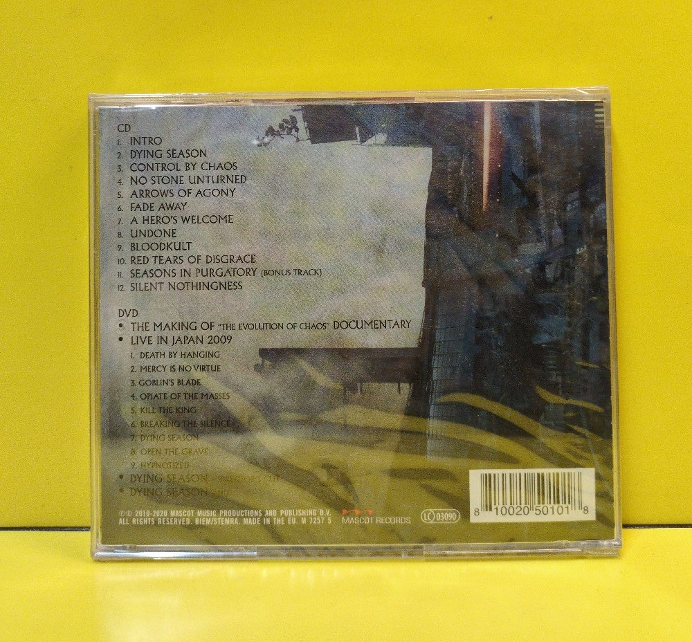 Heathen - The Evolution Of Chaos - 2020 - M 7257 5 - New - Sealed - CDs - CD/DVD Set - 10th Anniversary - Reissue - Remastered - European Import