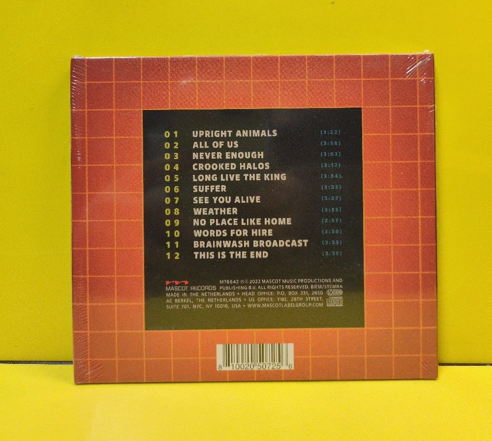 Dragged Under - Upright Animals - 2022 - M76642 - New - Sealed - CDs - Netherlands Import
