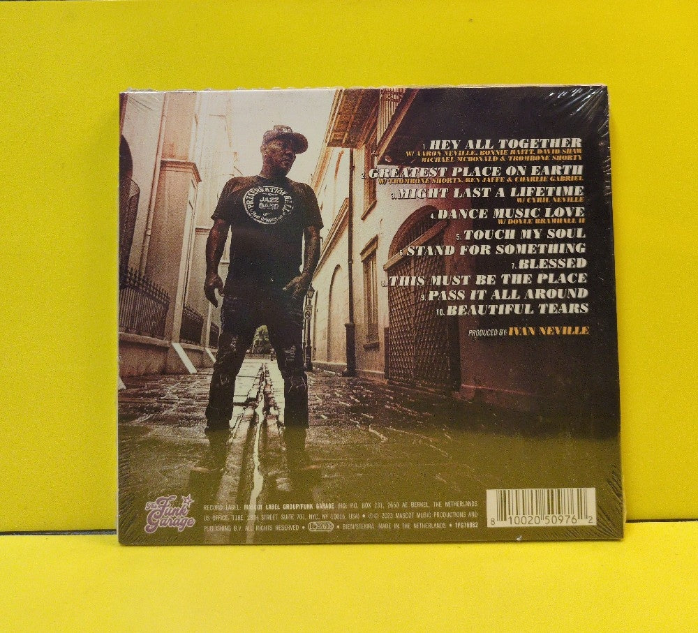 Ivan Neville - Touch My Soul - 2023 - TFG76982 - New - Sealed - CDs - European Import