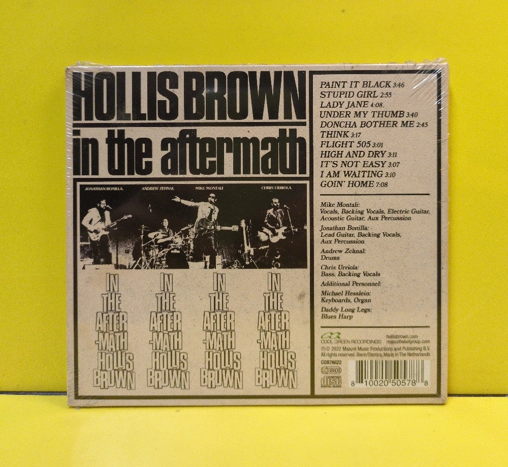 Hollis Brown - In The Aftermath - 2022 - CGR76622 - New - Sealed - CDs - European Import
