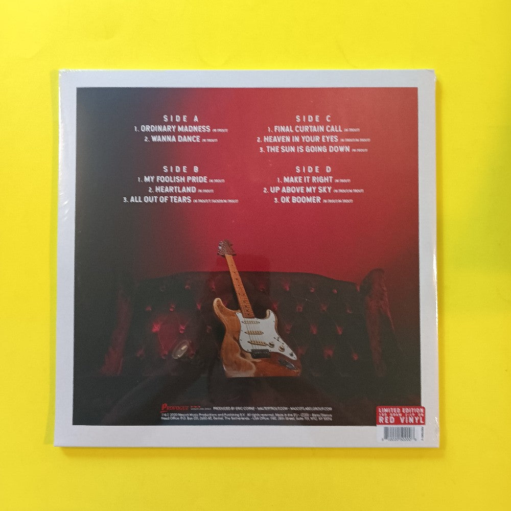 Walter Trout - Ordinary Madness RED 2LP - 2020 - PRD 75901 - New - Sealed - Vinyl