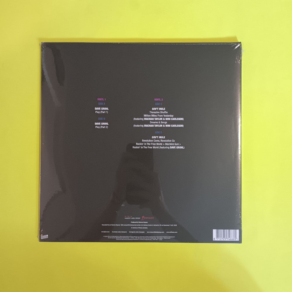 Warren Haynes Presents: - The Benefit Concert Volume 20 Vinyl Set Vol 2 ORANGE - 2023 - PRD77181 - New - Sealed - Vinyl
