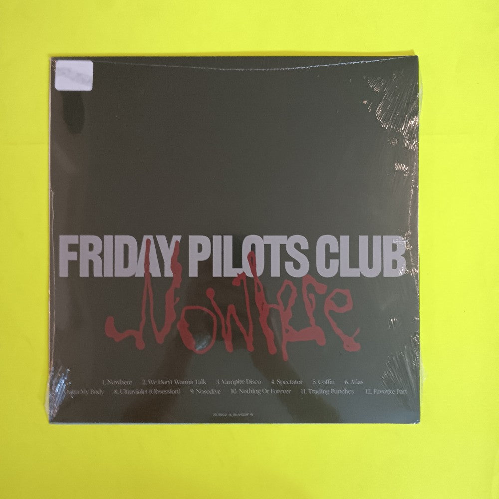 Friday Pilots Club - Nowhere SILVER VINYL - 2024 - New - Sealed - Vinyl