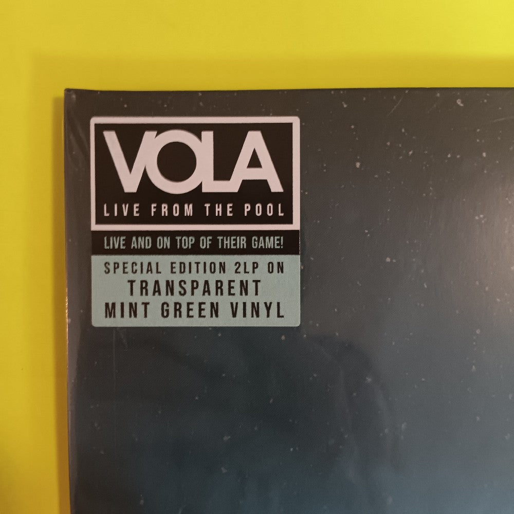 VOLA - Live From The Pool TRANSPARENT MINT GREEN - 2022 - M7671 1 - New - Sealed - Vinyl