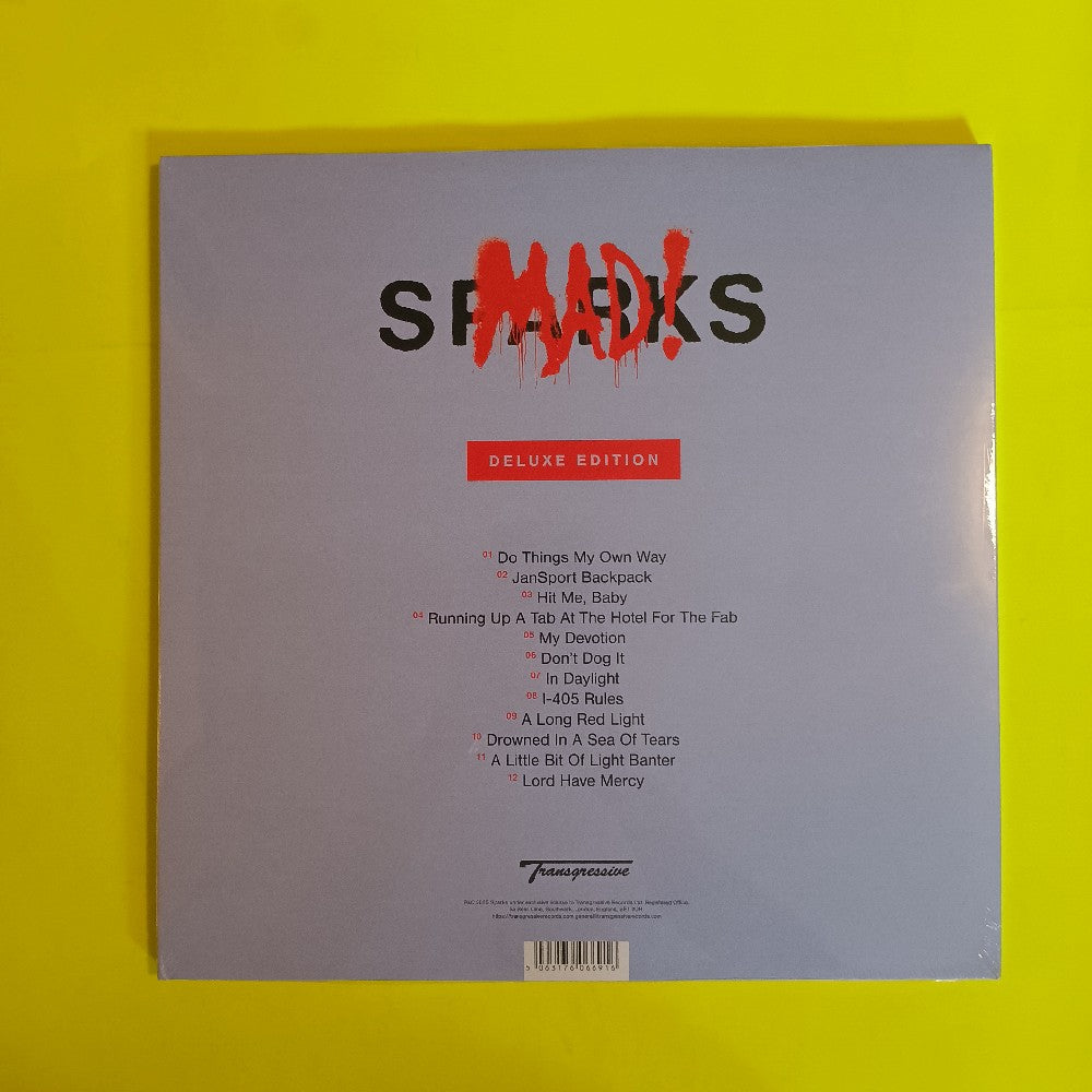 Sparks - Mad! DELUXE EDITION  - 2025 - TRANS850XD - New - Sealed - Vinyl