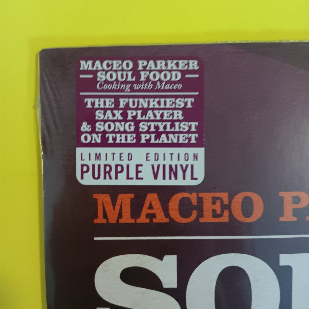 Maceo Parker - Soul Food: Cooking With Maceo PURPLE - 2020 - TFG 7609 1-2 - New - Sealed - Vinyl