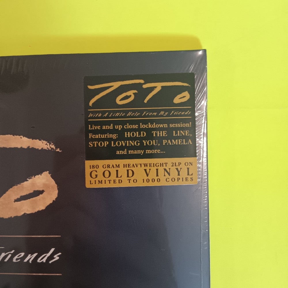 Toto - With A Little Help From My Friends GOLD 2LP - 2021 - TPC76501 - New - Sealed - Vinyl