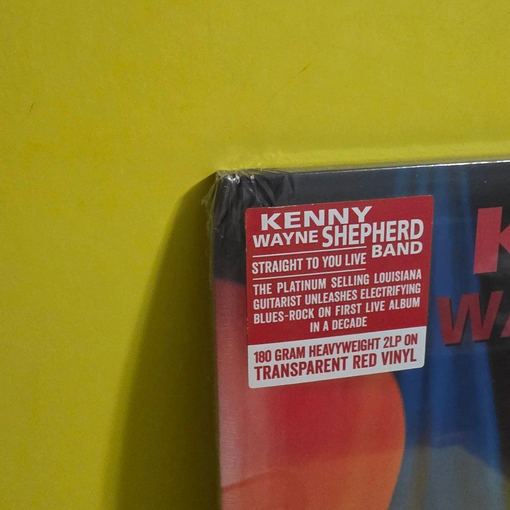Kenny Wayne Shepherd Band - Straight To You Live / Rare 2Lp Colored Vinyl  - 2020 - PRD76341 - New - Sealed - Vinyl