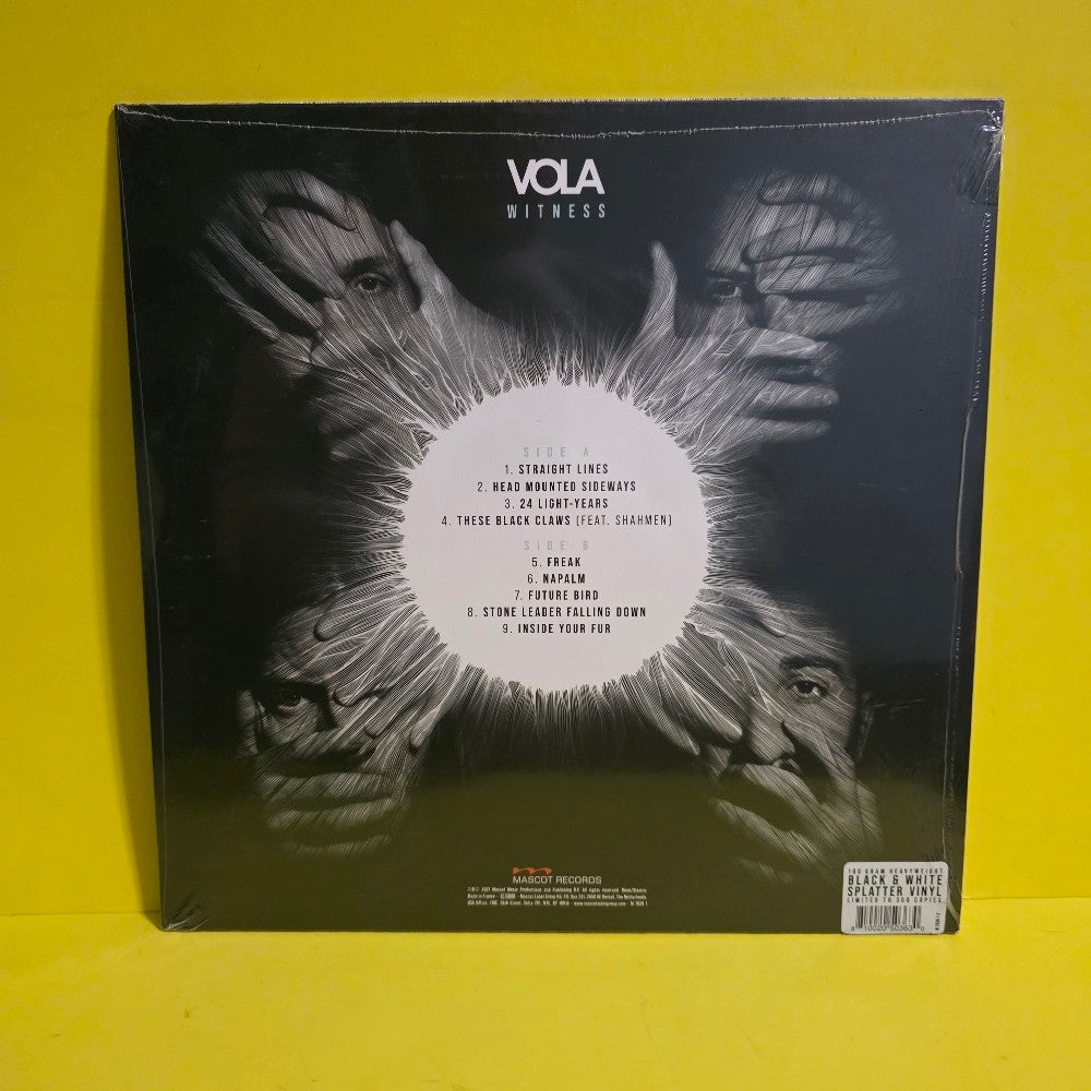 Vola - Witness / RARE Limited Edition To 300 Copies B&W Splatter Vinyl  - 2021 - M 7639 1 - New - Sealed - Vinyl