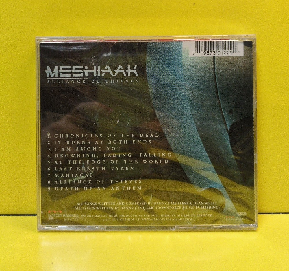 Meshiaak - Alliance Of Thieves - 2016 - M74722 - New - Sealed - CDs - European Import
