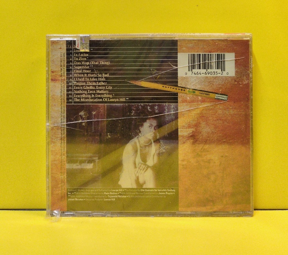 Lauryn Hill - The Miseducation Of Lauryn Hill - 1998 - CK 69035 - New - Sealed - CDs