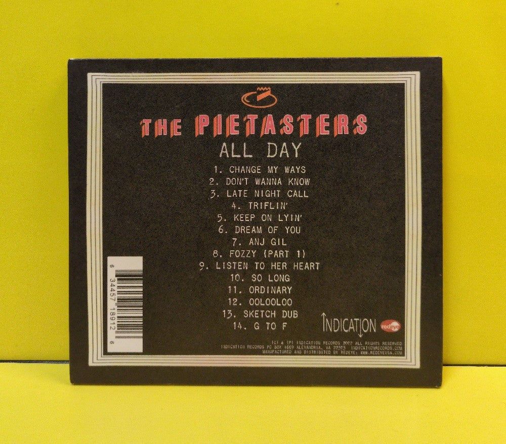 The Pietasters - All Day - 2007 - IR001 - Used - EX - CDs