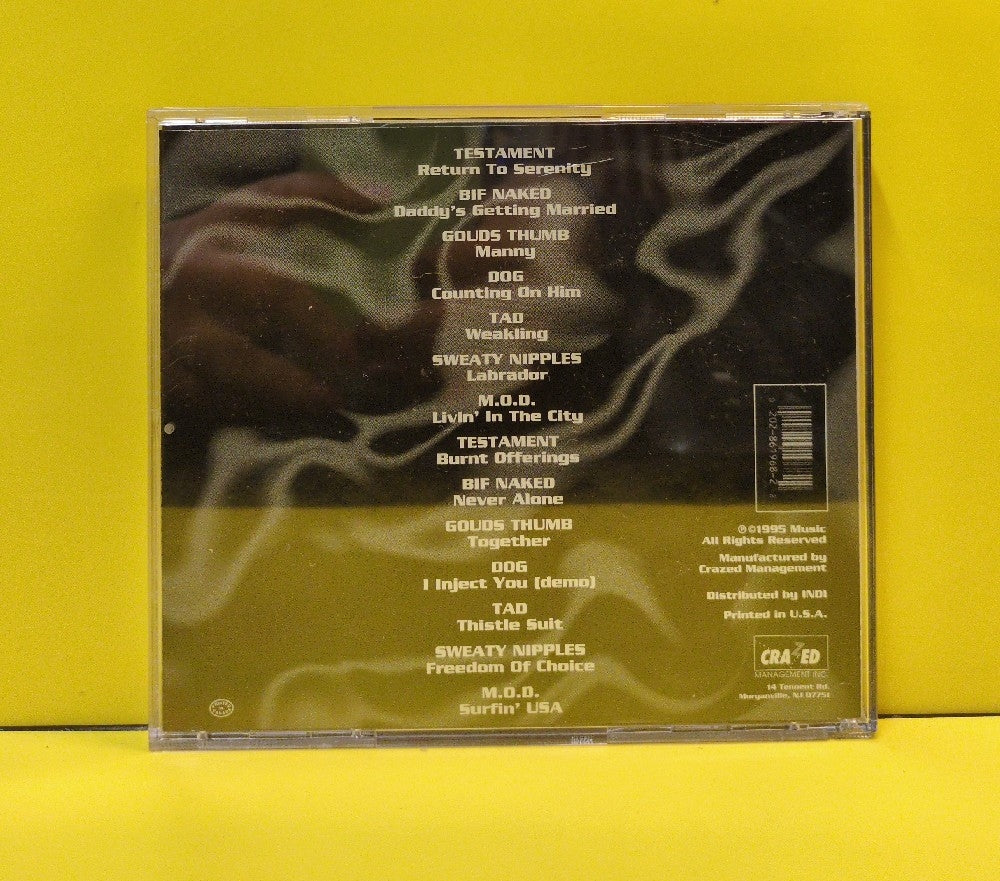 Various - Crzd: Crazed Management Sampler - 1995 - 202861968-2 - Used - EX - CDs
