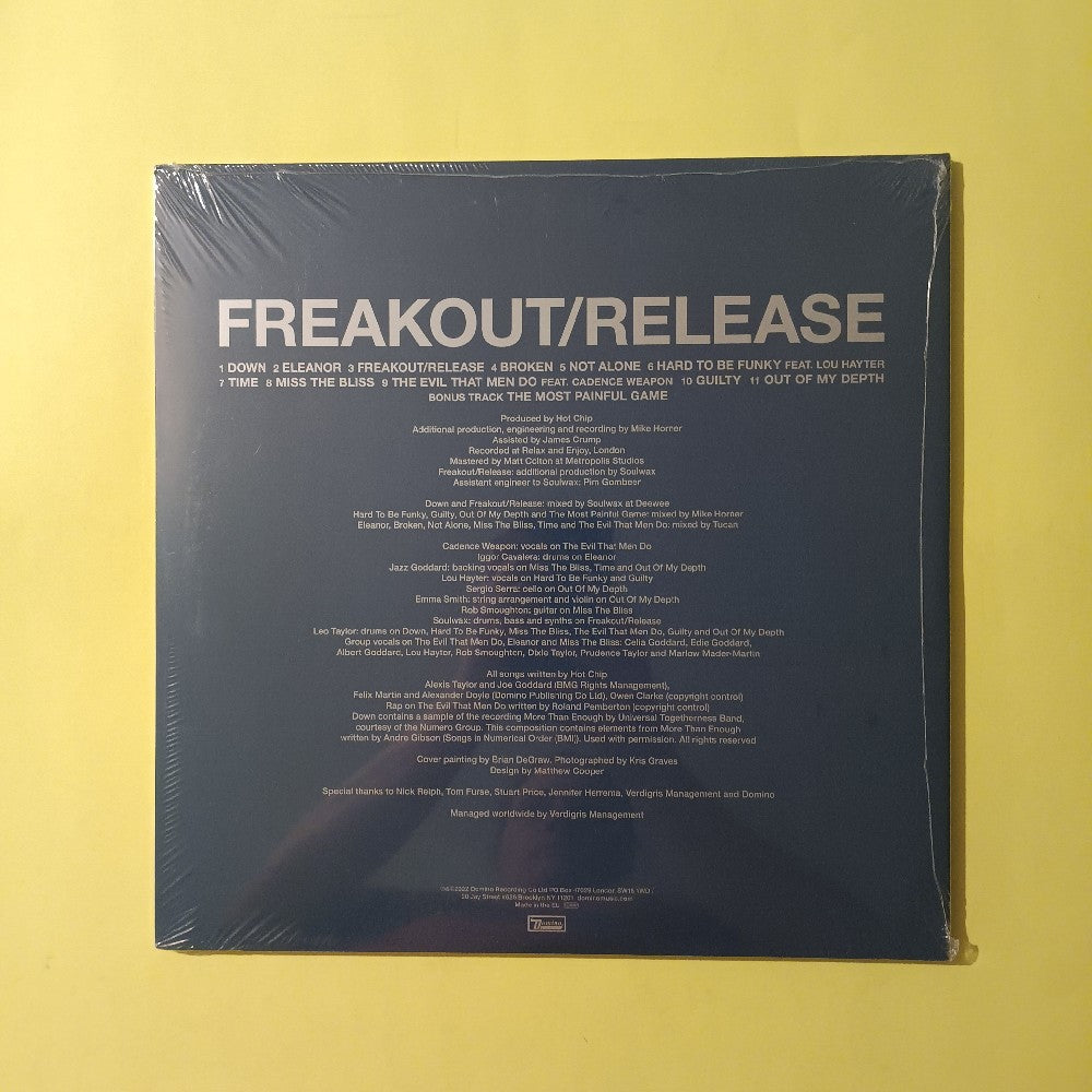 Hot Chip - Freakout/Release - 2022 - WIGLP481 - New - Sealed - Vinyl