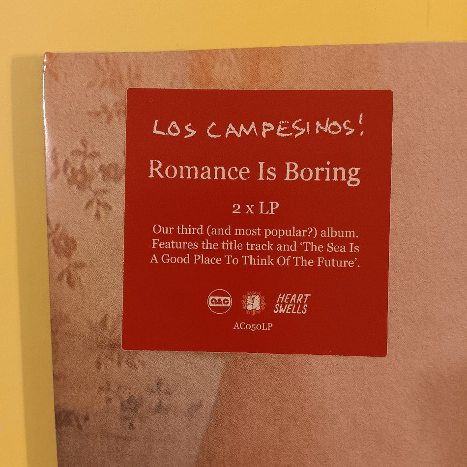 Los Campesinos! - Romance Is Boring - 2020 - WEBB600LP - New - Sealed - Vinyl