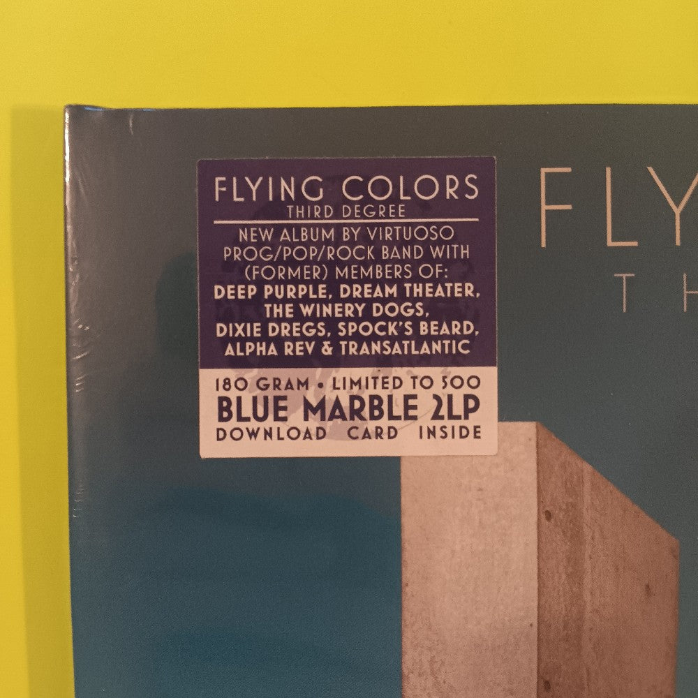 Flying Colors - Third Degree BLUE MARBLE VINYL - 2019 - MTR 7596 1-2 - New - Sealed - Vinyl