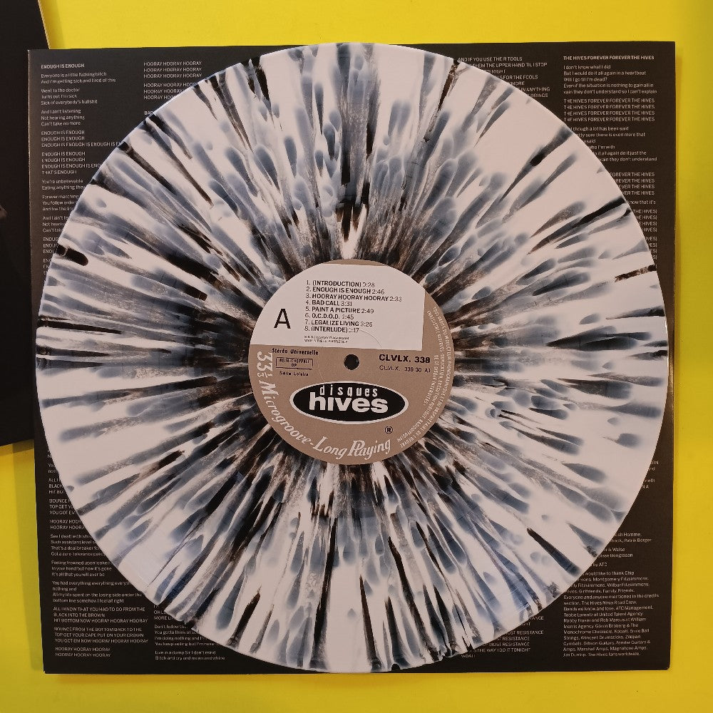 The Hives - The Hives Forever Forever The Hives SIGNED WHITE SPLATTER - 2025 - PIASR1579LPX - New - NM - Vinyl