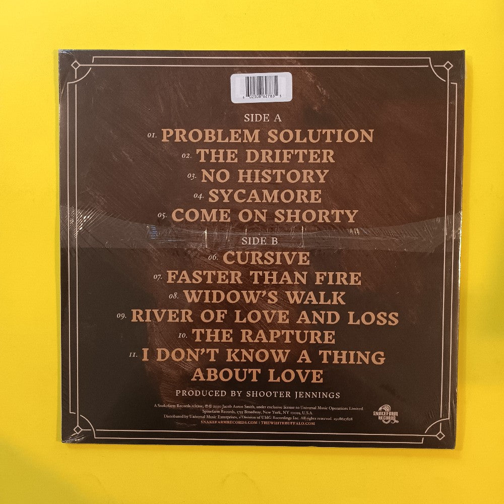 The White Buffalo - On The Widow's Walk GREY MARBLE - 2020 - SNAKE 862783 - New - Sealed - Vinyl