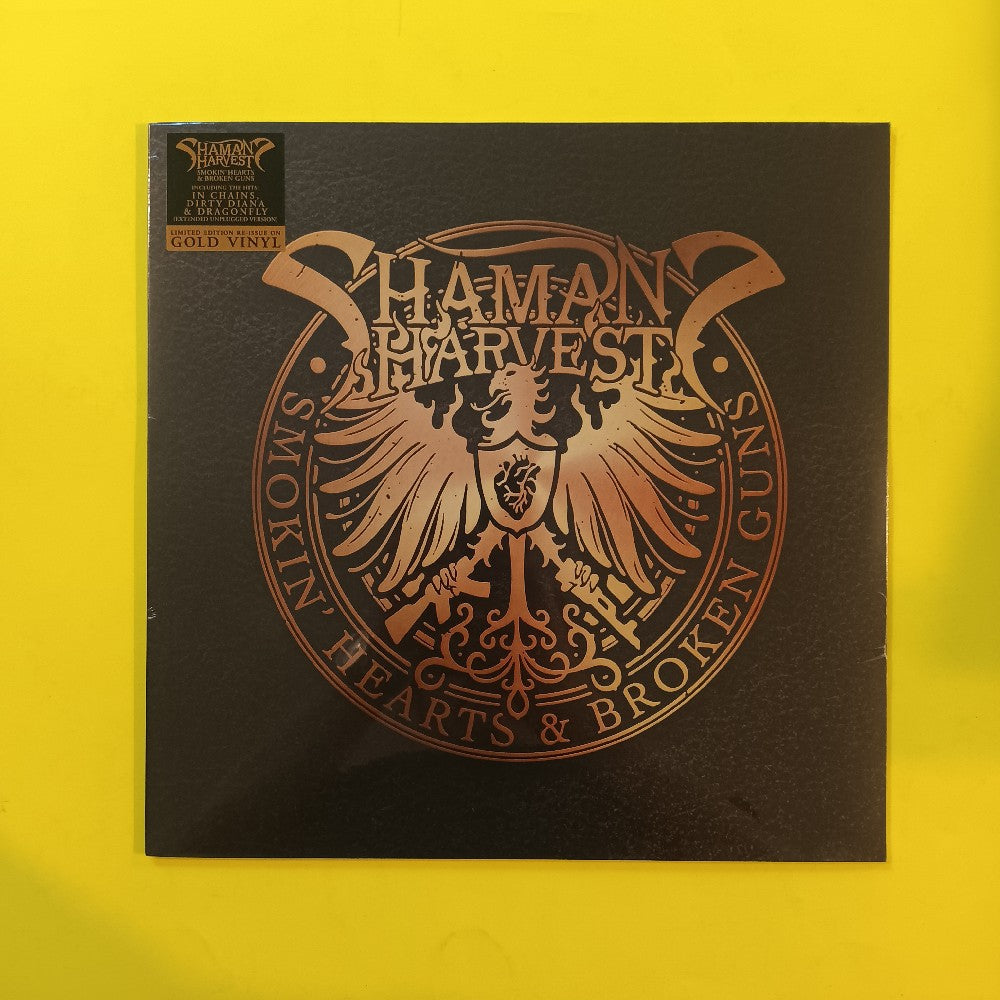 Shaman's Harvest - Smokin' Hearts & Broken Guns GOLD - 2022 - M7445 1-2 - New - Sealed - Vinyl
