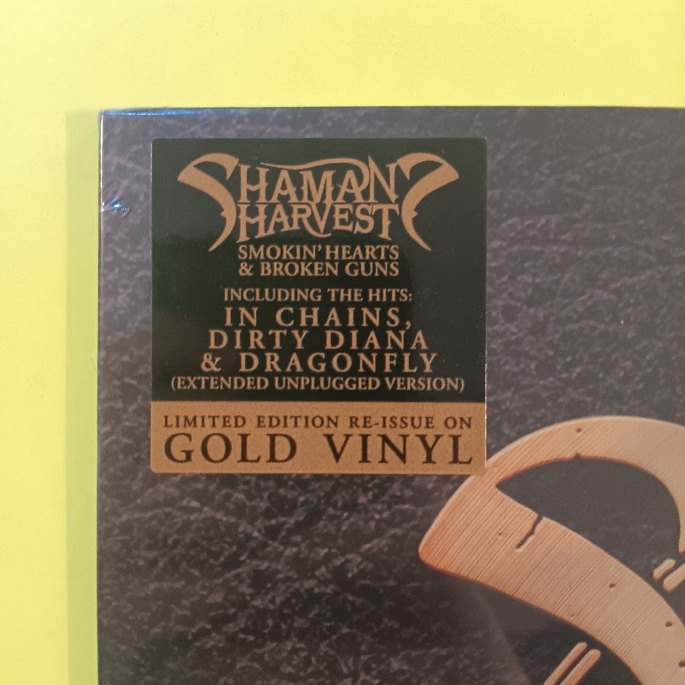 Shaman's Harvest - Smokin' Hearts & Broken Guns GOLD - 2022 - M7445 1-2 - New - Sealed - Vinyl
