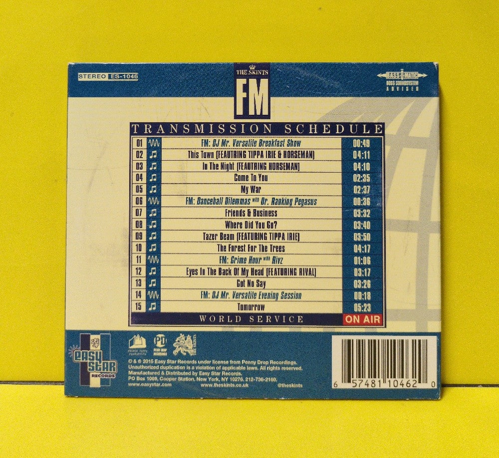 The Skints - FM - 2015 - ES-1046 - Used - EX - CDs - UK Import - Digipak Case